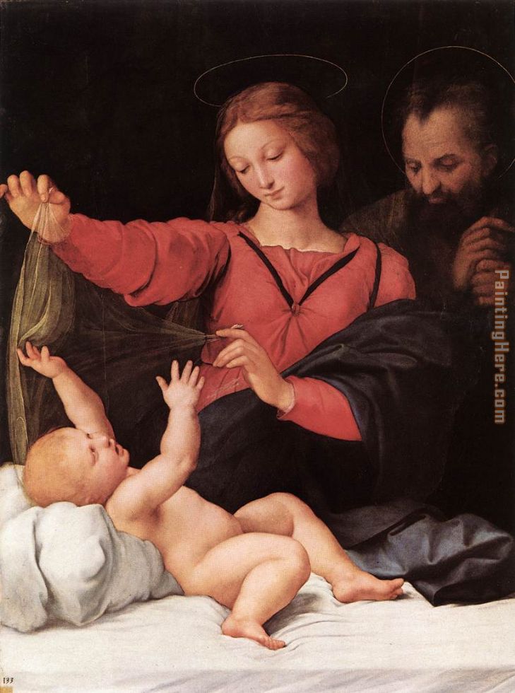 Madonna of Loreto painting - Raphael Madonna of Loreto art painting